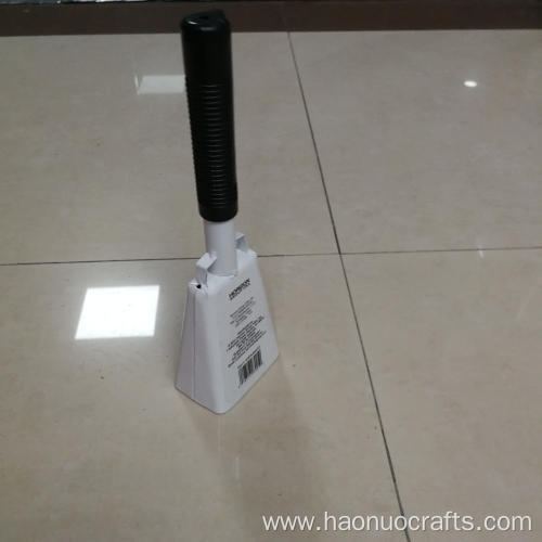 Cheering Stick Handle Cowbells Rubber Grip For Events